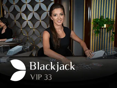 VIP 33 Blackjack kortspel